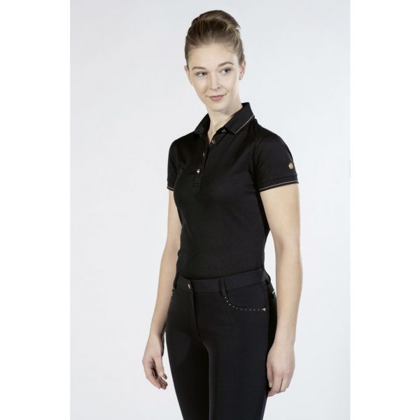 12759_Polo donna HKM Rosegold Glamour