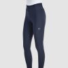 N56001 Leggings donna blu con full grip EQODE by equiline