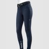N56002 pantalone donna con grip ginocchio EQODE by equiline blu