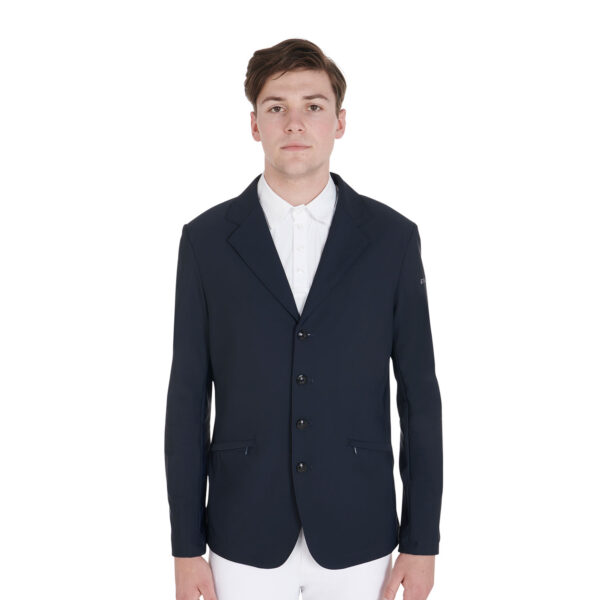ET06100 Giacca uomo da concorso Equestro blu_1