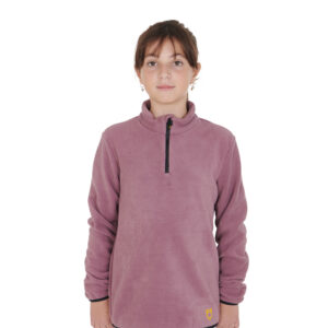 FELPA BAMBINO/A EQUESTRO IN PILE COLLO ALTO