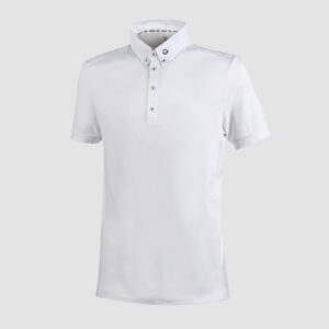 POLO DA COMPETIZIONE UOMO BIANCA EQODE