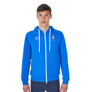 FELPA UOMO CON CAPPUCCIO EQUESTRO X FISE